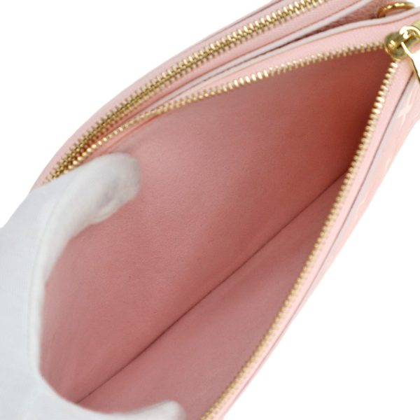 23 4131 13 Louis Vuitton Pochette Double Shoulder Baby Pink