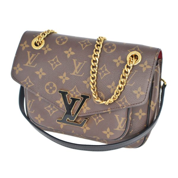 23 4432 Louis Vuitton Passy Monogram Brown