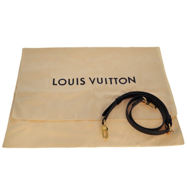 23 4924 16 Louis Vuitton Odeon Tote PM Handbag Brown Black