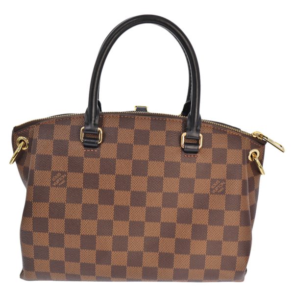 23 4924 2 Louis Vuitton Odeon Tote PM Handbag Brown Black