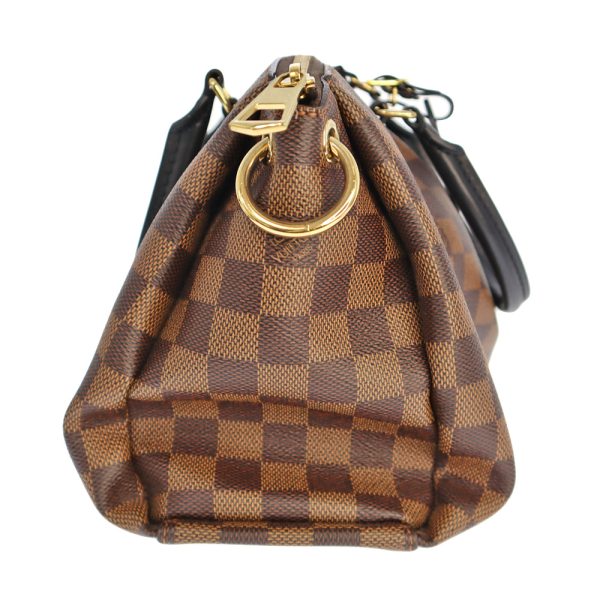 23 4924 3 Louis Vuitton Odeon Tote PM Handbag Brown Black