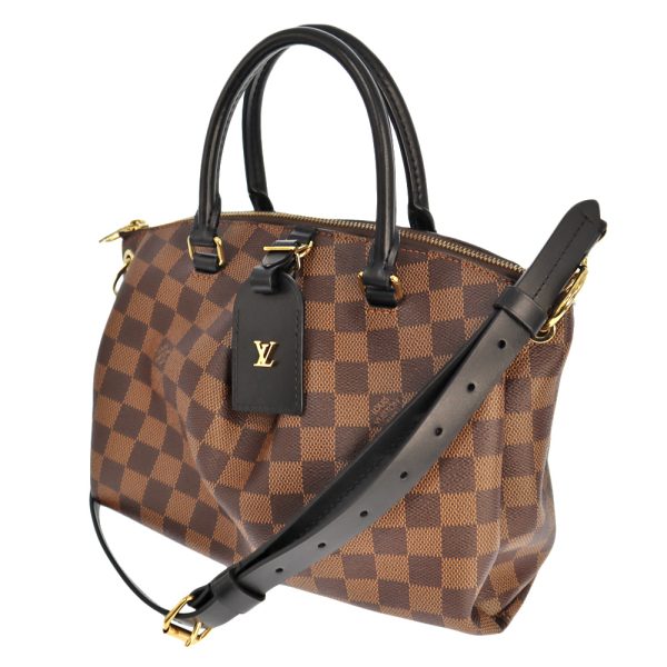 23 4924 Louis Vuitton Odeon Tote PM Handbag Brown Black