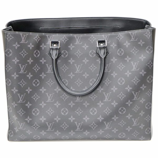 23 5766 2 Louis Vuitton Grand Sac Tote Bag Black