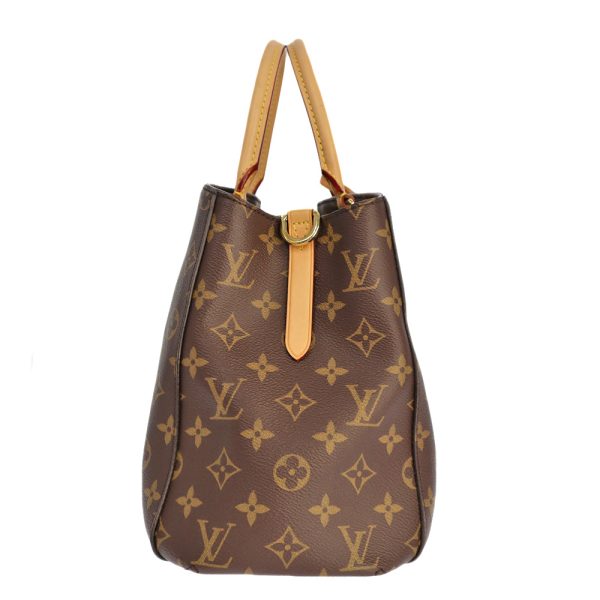 23 6001 3 Louis Vuitton Montaigne MM Handbag Brown