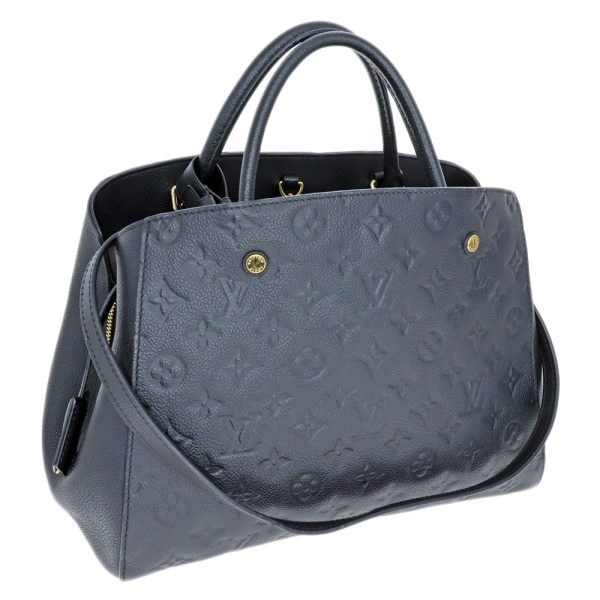 23 7095 01 Louis Vuitton Montaigne MM Empreinte Noir