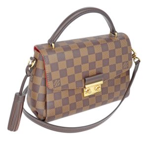 23 7381 Louis Vuitton Saint Tropez Handbag Epi Brown Greige