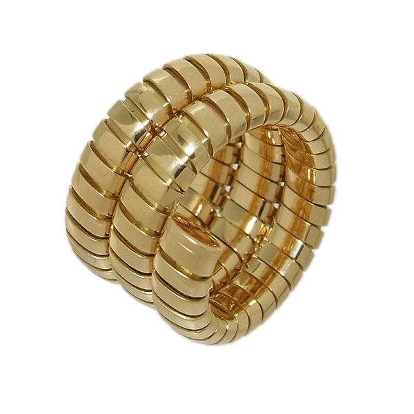 2300038472908 1 Bulgari Tubogas Ring K18YG