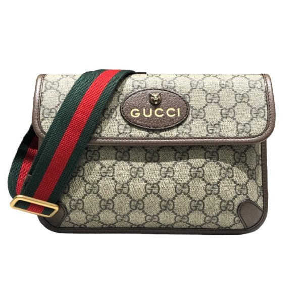 2300039749382 GUCCI Neo GG Supreme Leather Belt Bag Beige