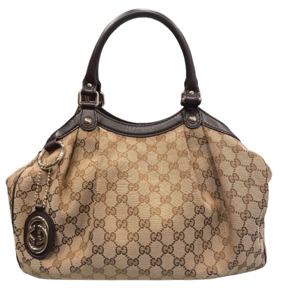 2300039836518 1 Gucci Handbag GG Canvas Beige