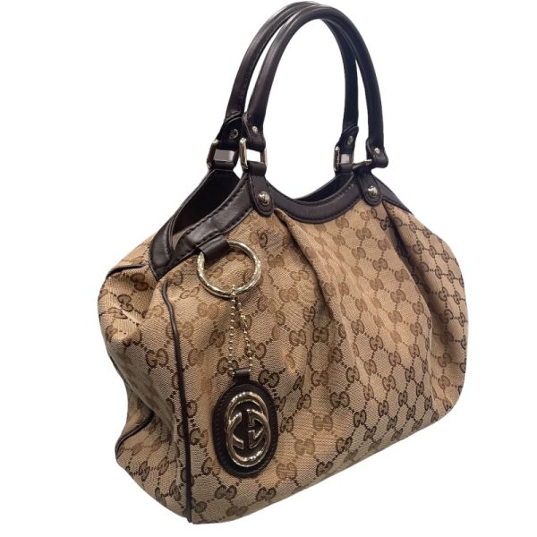 2300039836518 4 Gucci Handbag GG Canvas Beige