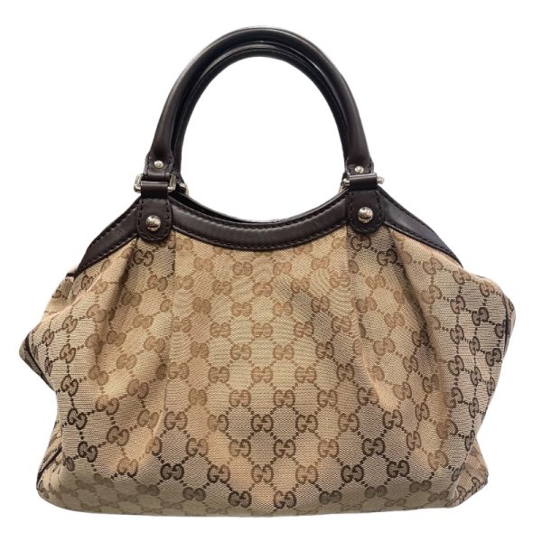 2300039836518 5 Gucci Handbag GG Canvas Beige