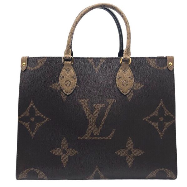 2300039999435 Louis Vuitton On The Go Monogram Reverse Canvas Tote Bag