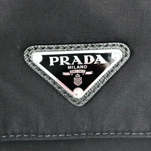 2300040012321 12 Prada Small Messenger Bag Nylon Black