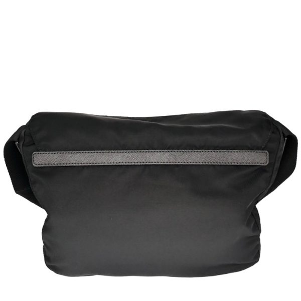 2300040012321 2 Prada Small Messenger Bag Nylon Black