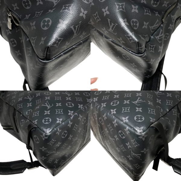 2300511 6 LOUIS VUITTON Rucksack Backpack Black Gray