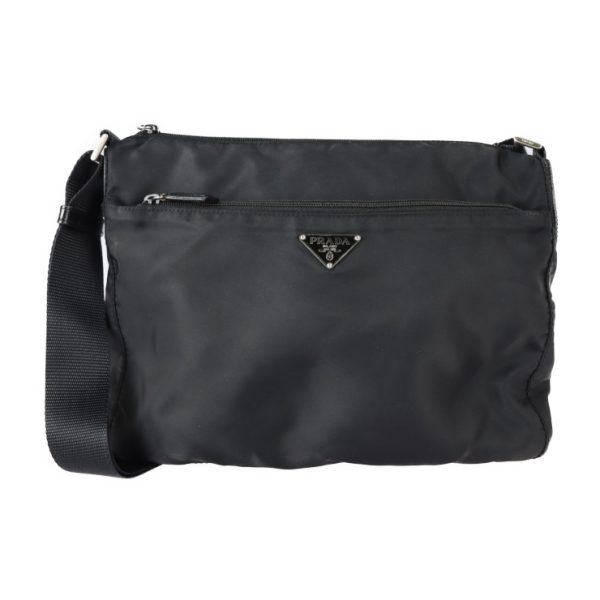 2301053007003 1 Prada BT Shoulder Nylon Bag Black