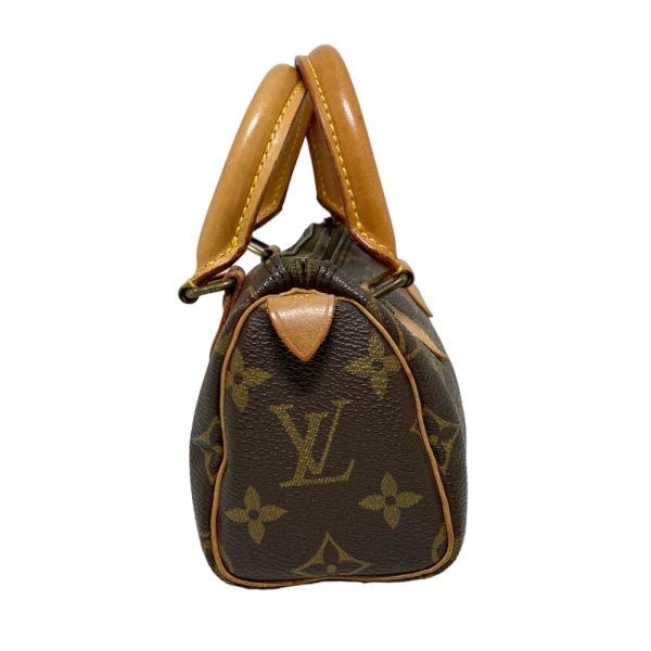 2301632 3 LOUIS VUITTON Mini Speedy Boston Shoulder bag Brown