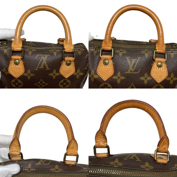 2301632 7 LOUIS VUITTON Mini Speedy Boston Shoulder bag Brown