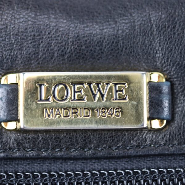 2303061001011 9 Loewe Shoulder Bag Nappa Leather Black