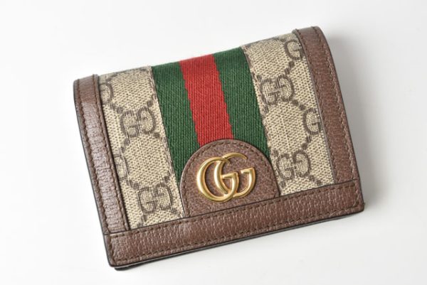 230308 g 2 GUCCI Fold Wallet Beige