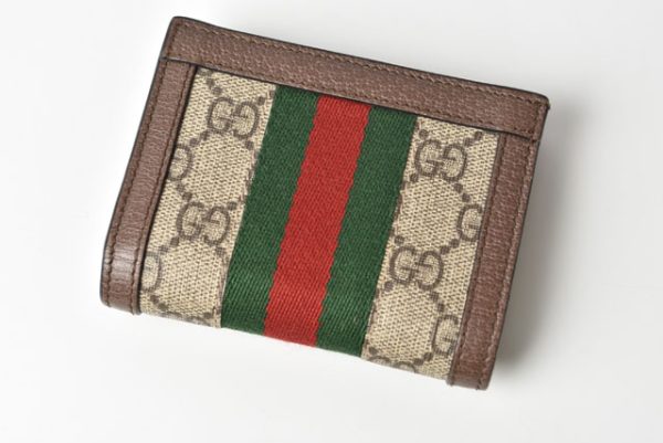 230308 g 3 GUCCI Fold Wallet Beige