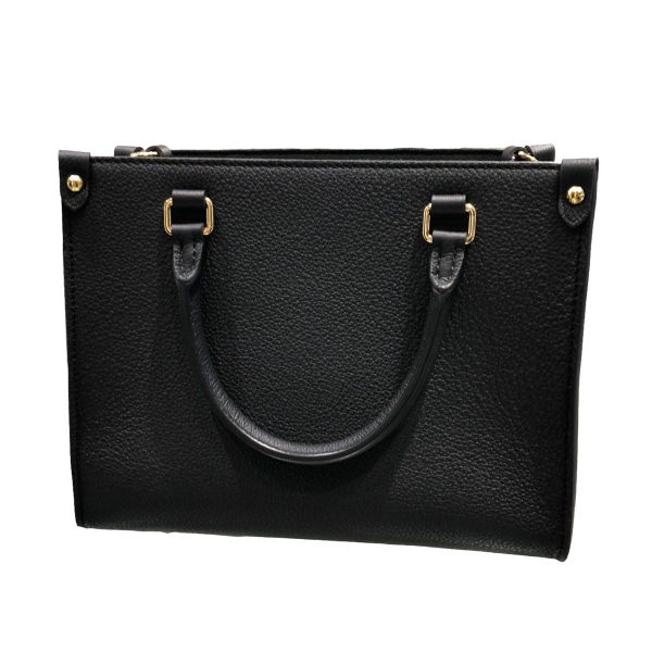 23034148 03 Louis Vuitton Lock Go Taurillon Shoulder Black