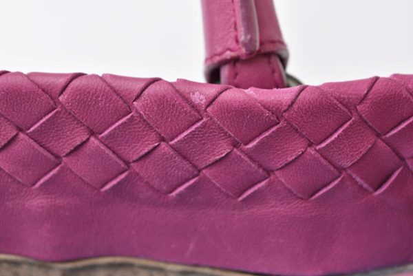 230350 bv 10 Bottega Veneta Handbag Semi shoulder Purple