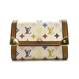 230728sa0400051 Louis Vuitton Greta Multicolor Canvas Shoulder Bag White