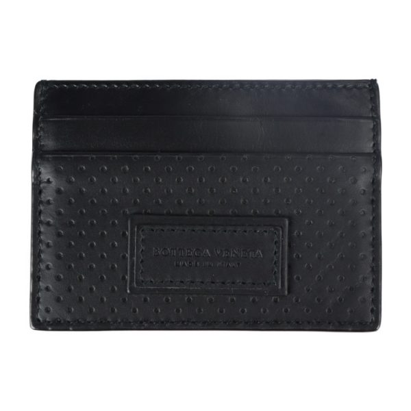 2308053007034 1 Bottega Veneta Card Case Leather Black