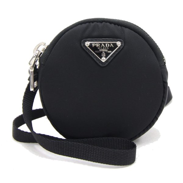 2308310201 Prada Mini Pouch Nylon Black