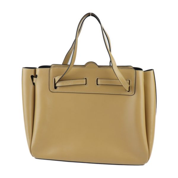 2309083010037 3 Loewe Lazo Shopper Tote Bag Calf Leather Dune Camel