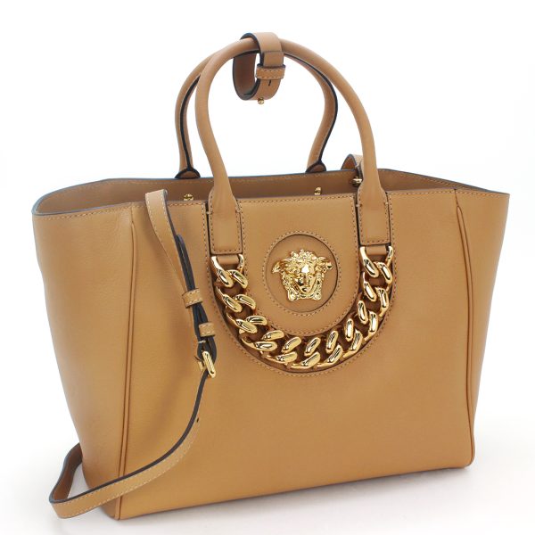 230909 bg8 2 1 Versace Bag Tote Bag La Medusa Gold Chain