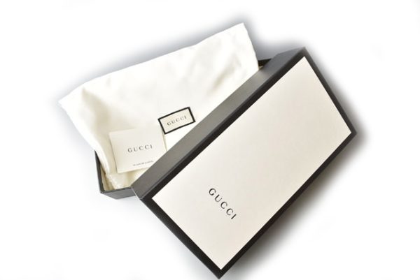 230922 g 12 GUCCI Wallet GG MARMONT Quilted Leather White