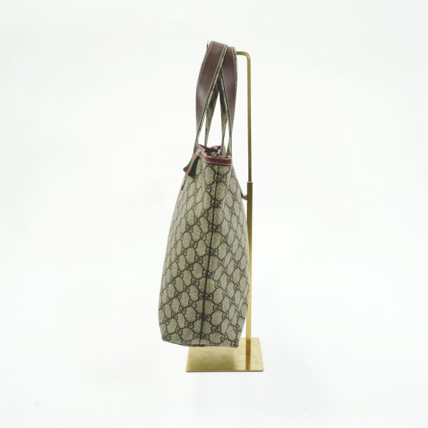 23100534 05 Gucci Gg Supreme Tote Bag Green