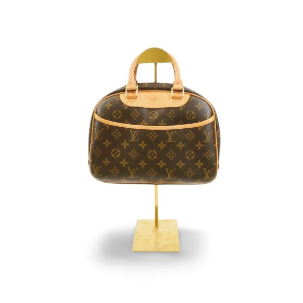 23100587 01 Louis Vuitton Trouville Monogram Handbag Brown