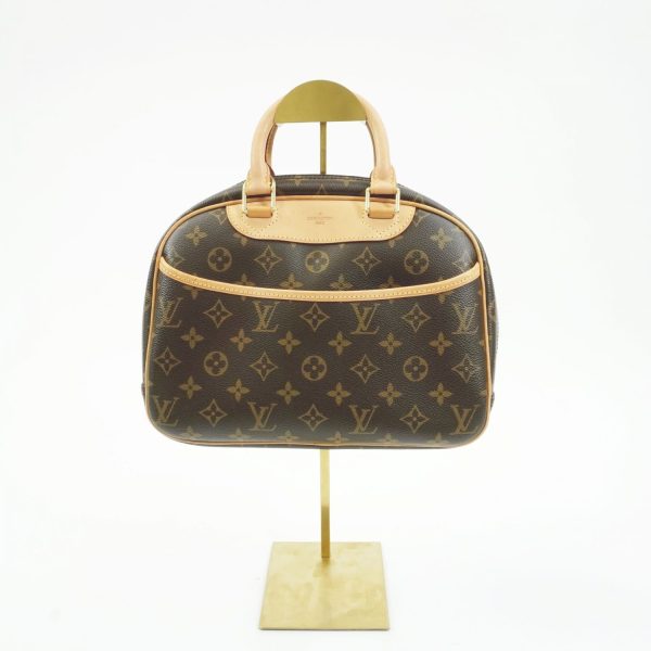 23100587 02 Louis Vuitton Trouville Monogram Handbag Brown