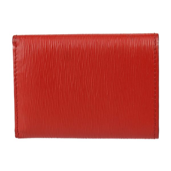 2310061001024 3 Prada Leather Compact Wallet Red