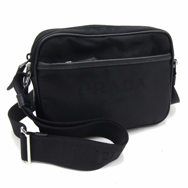 2312060211 Prada Shoulder Bag Nylon Black