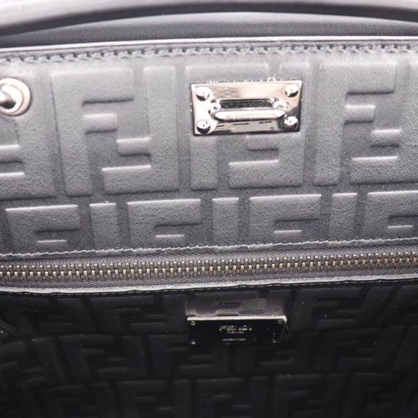 2314063010134 7 Fendi Peekaboo Fit Selleria Business Bag Leather Black