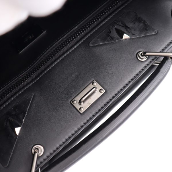 2314063010135 9 Fendi Peekaboo Fit Selleria Business Bag Leather Black