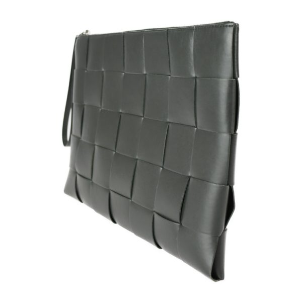 2315053008103 2 Bottega Veneta Maxi Intrecciato Calf Leather Dark Moss