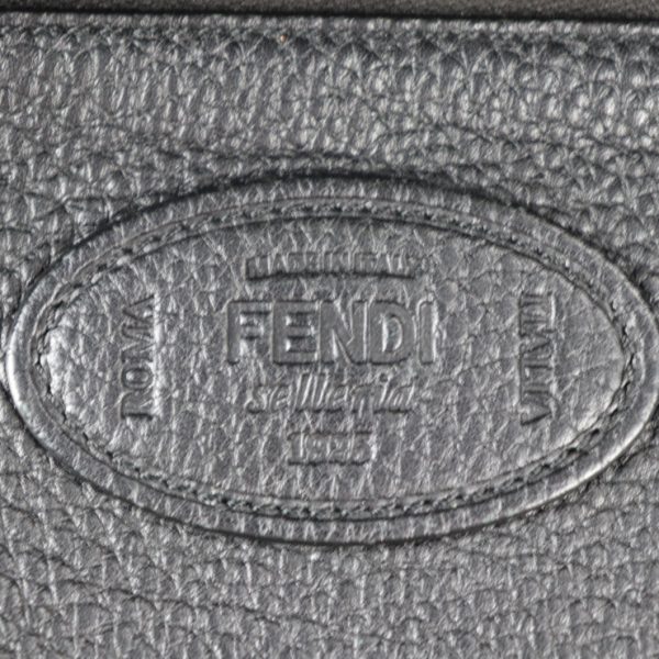 2315053008105 9 Fendi By the Way Business Bag Leather Black Blue Yellow