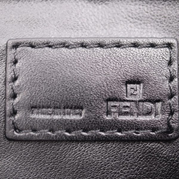 2315083002074 8 Fendi Zucchino Pouch Canvas Black