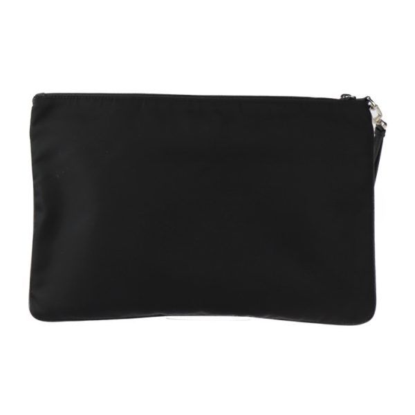 2316113007103 3 Prada Nylon Black Wristlet