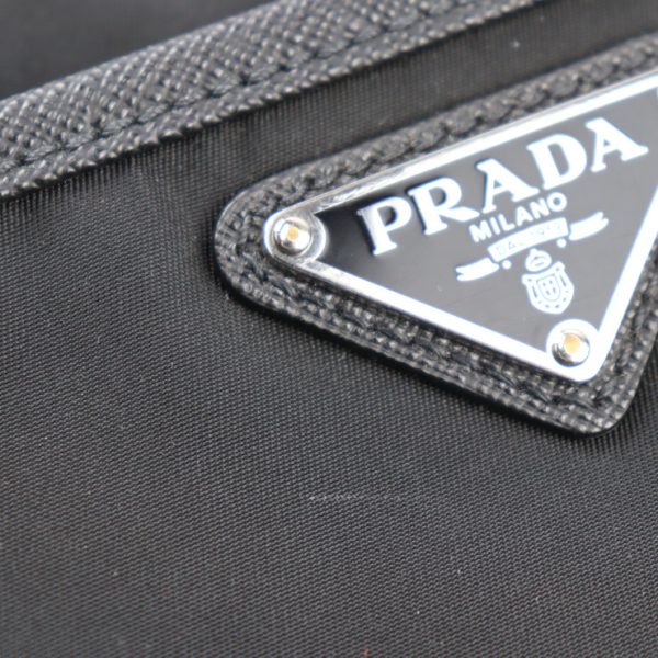 2316113007103 7 Prada Nylon Black Wristlet