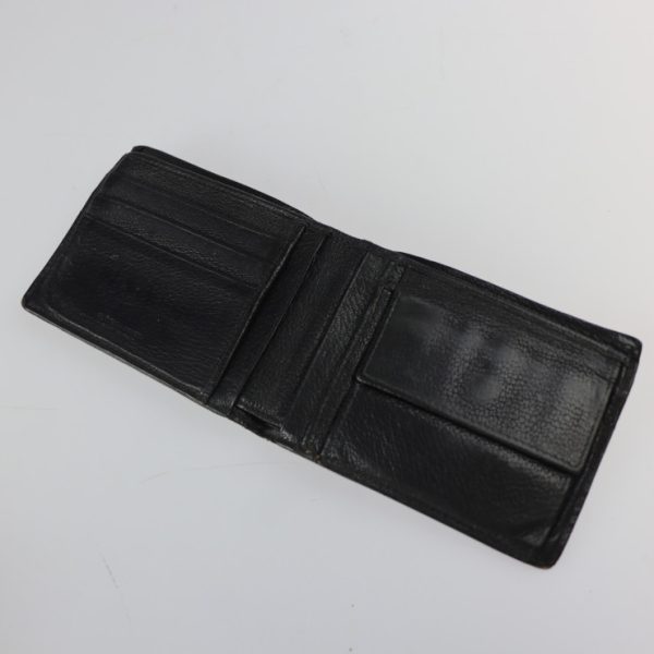 2317011001018 6 Bottega Veneta Intrecciato Leather Bifold Wallet Black