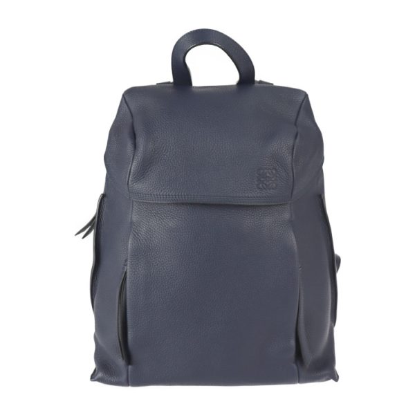 2319033008148 1 Loewe T Backpack Small Rucksack Calf Leather Navy