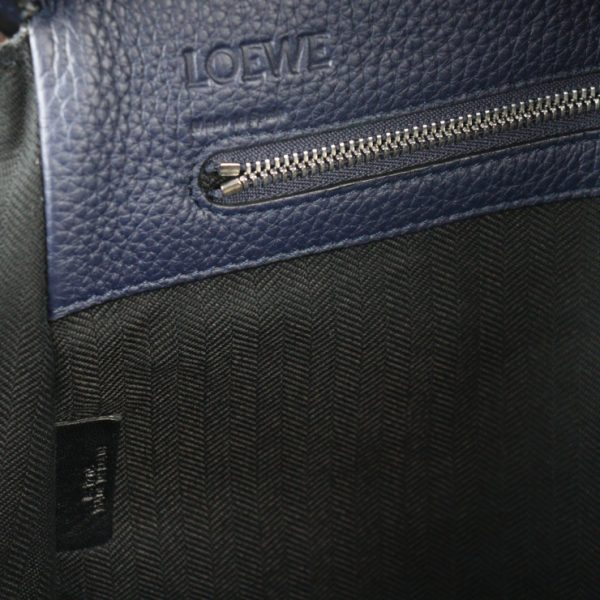 2319033008148 9 Loewe T Backpack Small Rucksack Calf Leather Navy