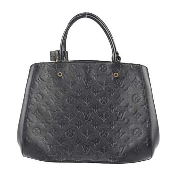 2319083007086 3 Louis Vuitton Montaigne MM Monogram Handbag Black