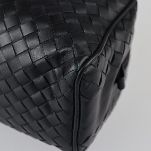 2322023010164 5 Bottega Veneta Intrecciato Leather Black